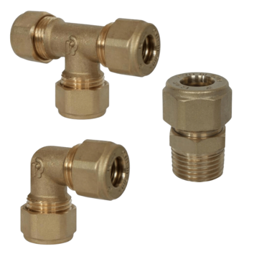 Skrúfað Pex lagnaefni