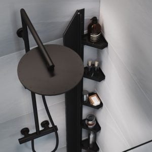 Hide sturtuhilla Svört 199cm